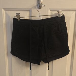 Women's Black Casual Shorts